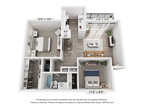 Floor plan Berkshire