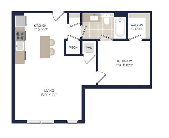Floor plan A10P