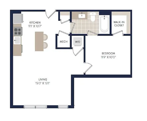 Floor plan A10P