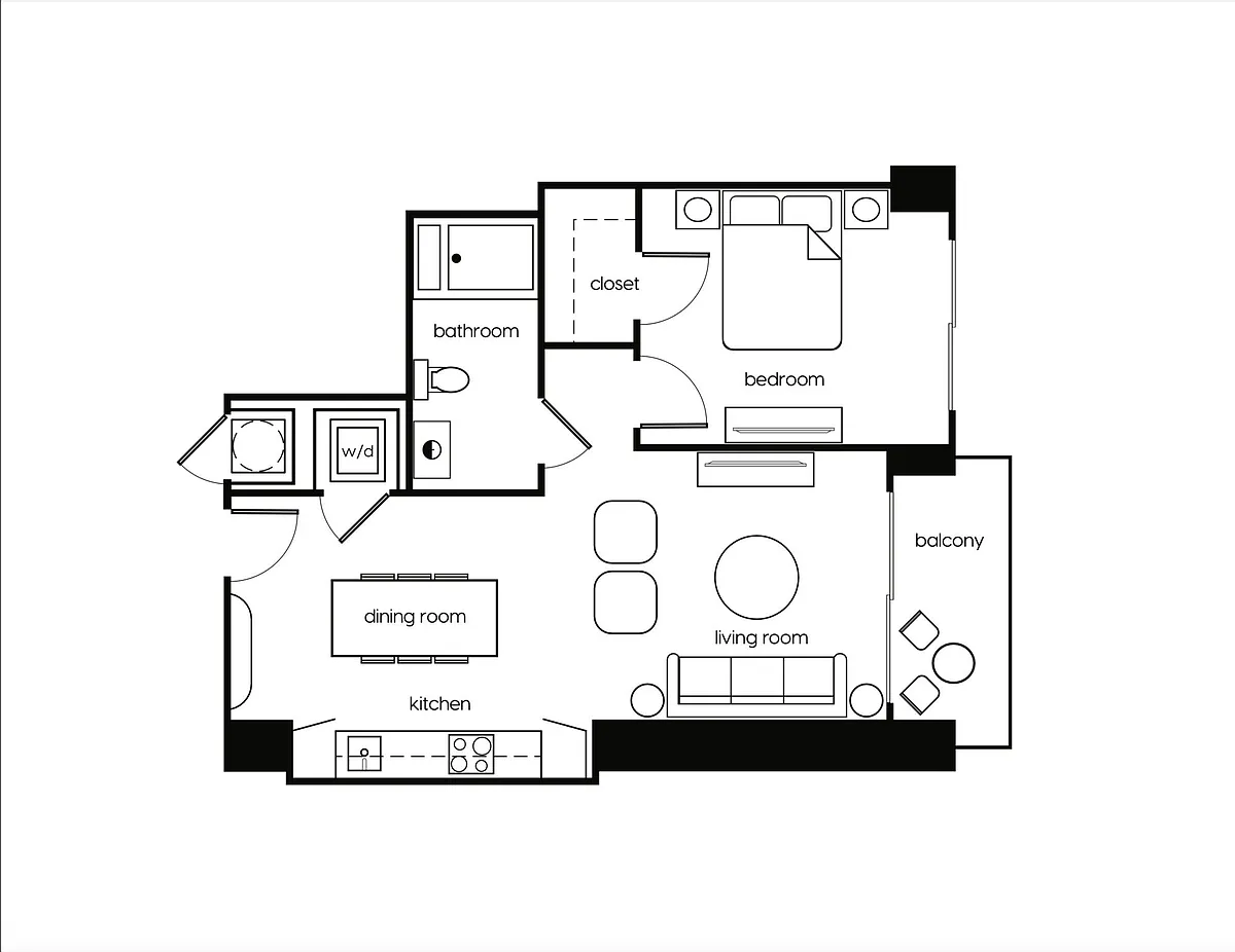 Floor plan A1