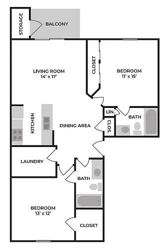 Floor plan The Bungalow