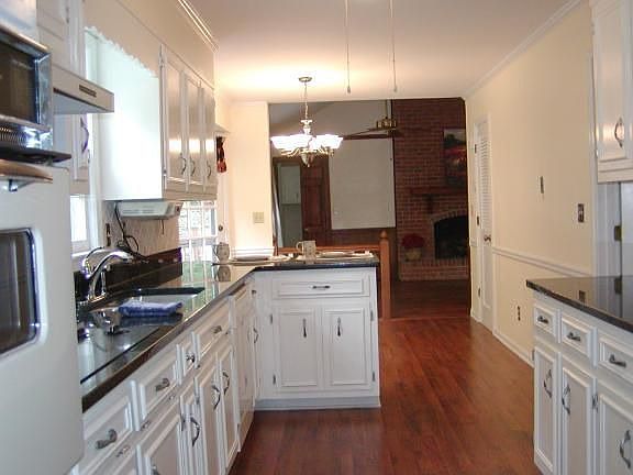 Kitchen with Granite Counter Tops