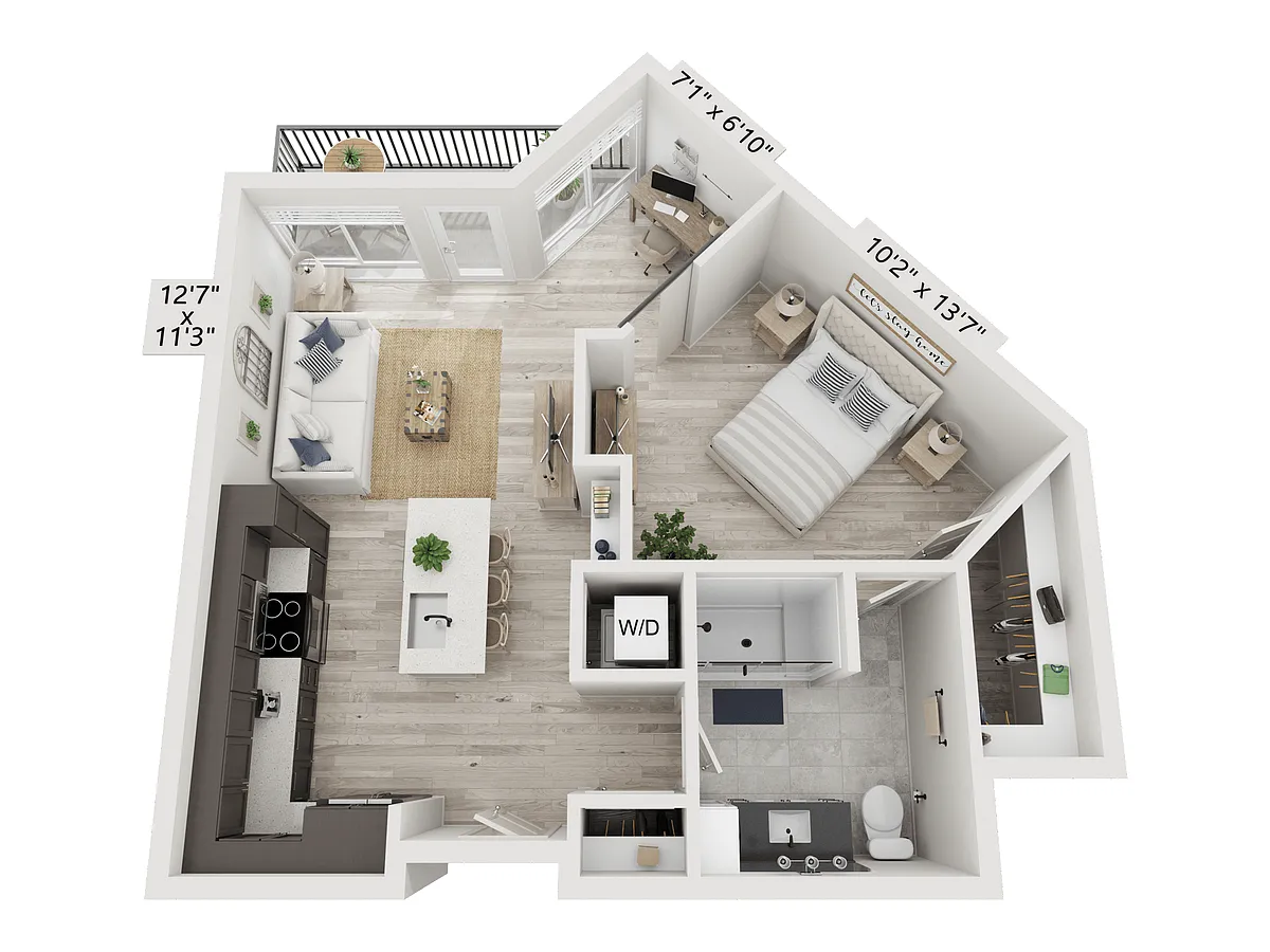 Floor plan A10C