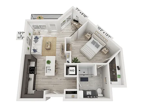 Floor plan A10C