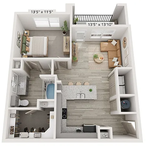 Floor plan A4