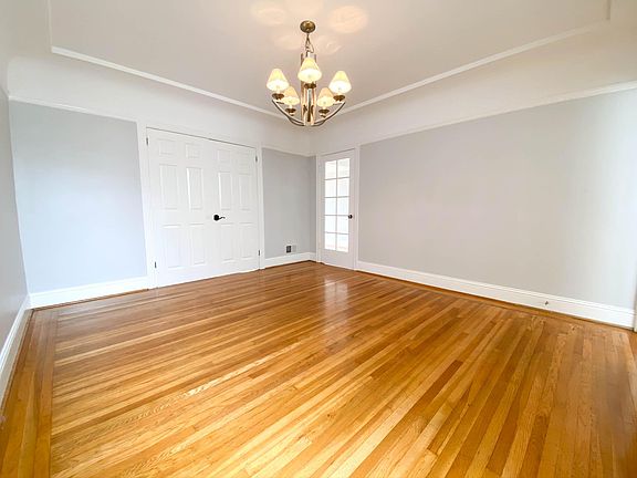 Formal dining room w/ french doors