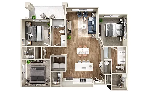 Floor plan C1