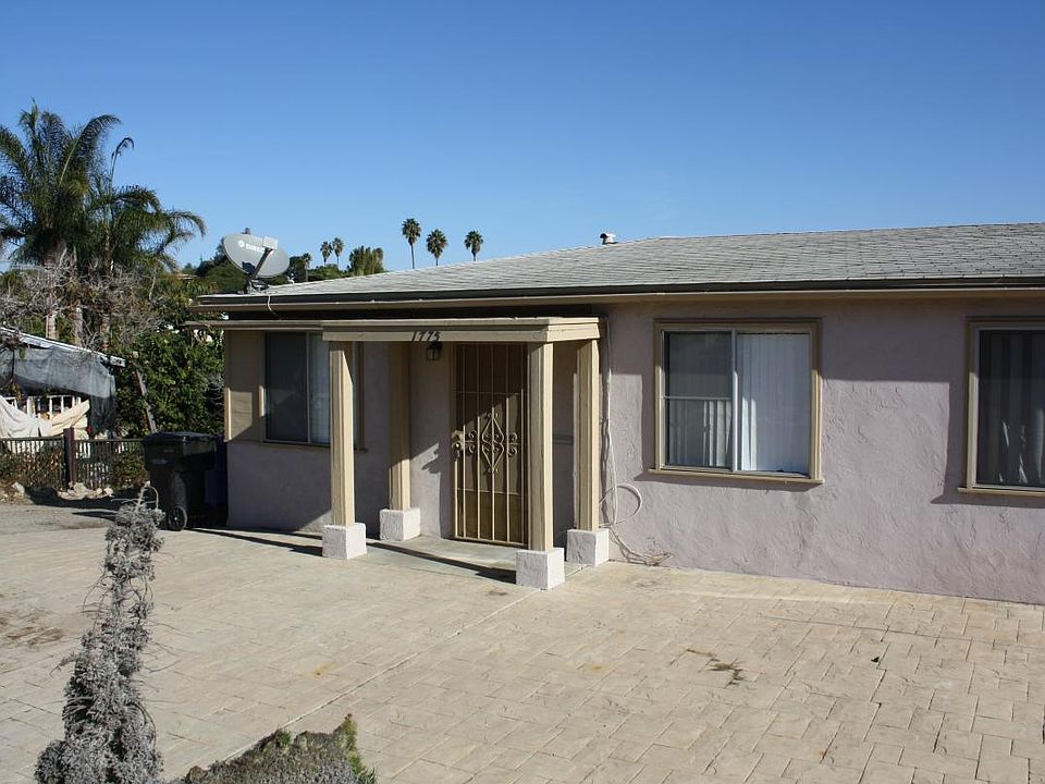 Front patio area