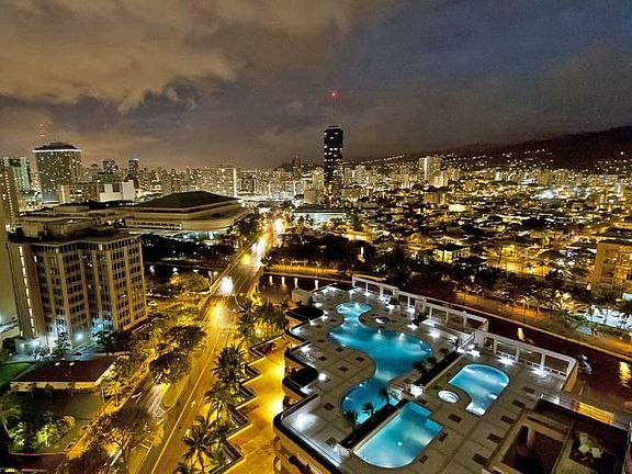 Beautiful evening view