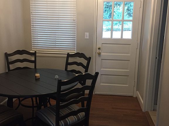 breakfast table included