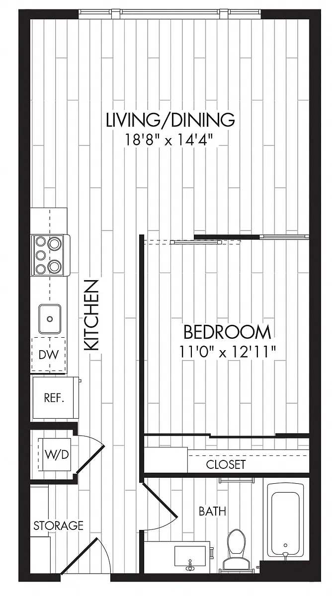 Floor plan 7575 - 1C