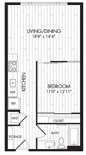 Floor plan 7575 - 1C