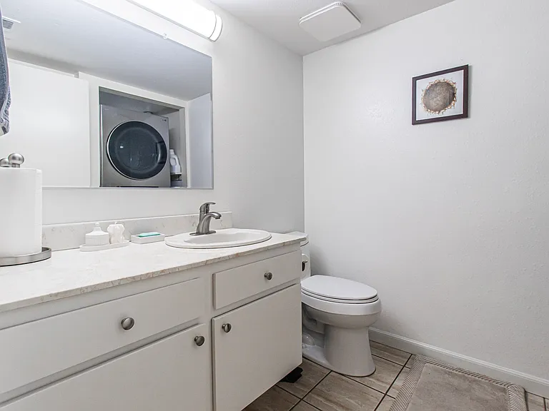 Half Bath on 1st Floor