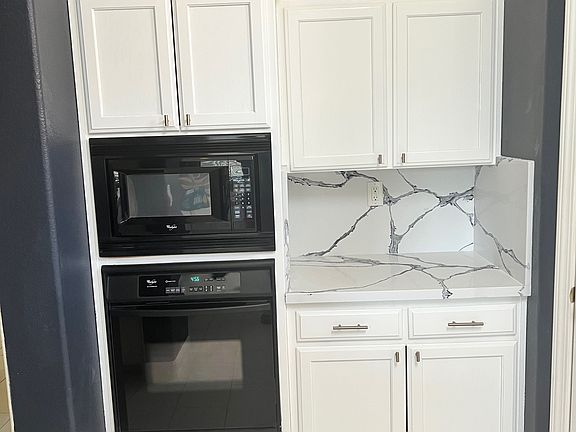 Coffee Bar with Oven and Microwave