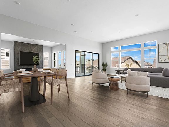 Homesite 7 Dining, Great Room Kitchen - Virtuall