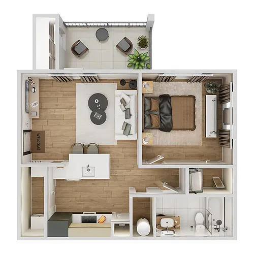 Floor plan The Williamsburg