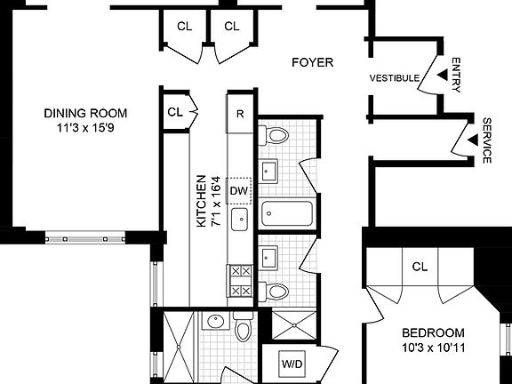 2nd image of 251 Central Park W APT 8A