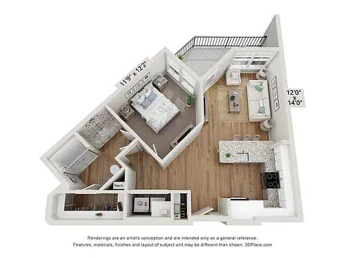 Floor plan A2 - Jade