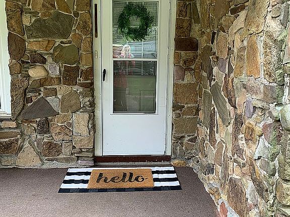 Front entrance. 