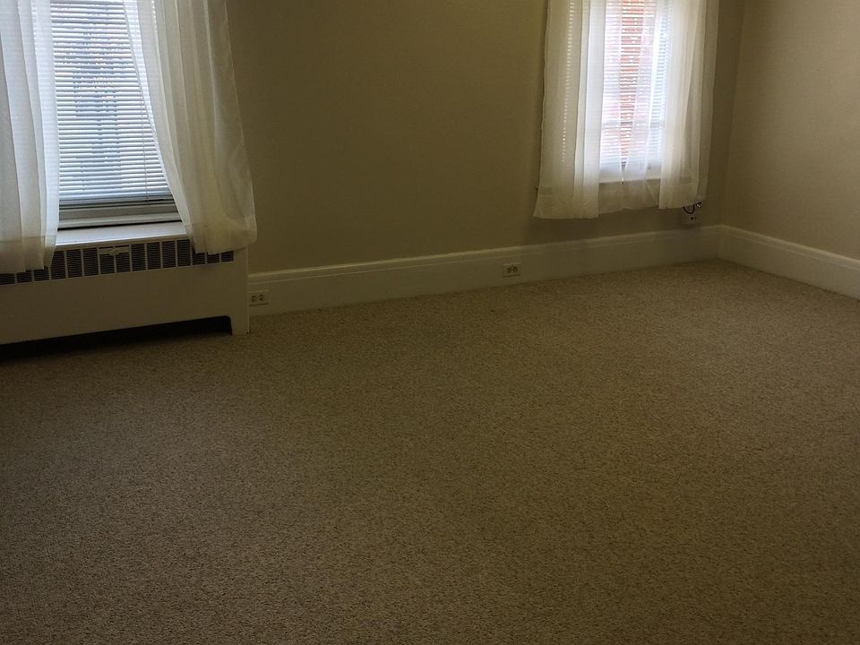 Living room with large windows