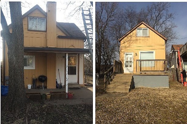 Front and Rear of House