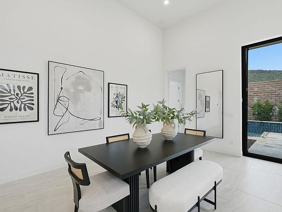 Stunning casual dining area with ample natural light