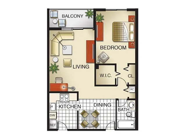 Floor plan Model A