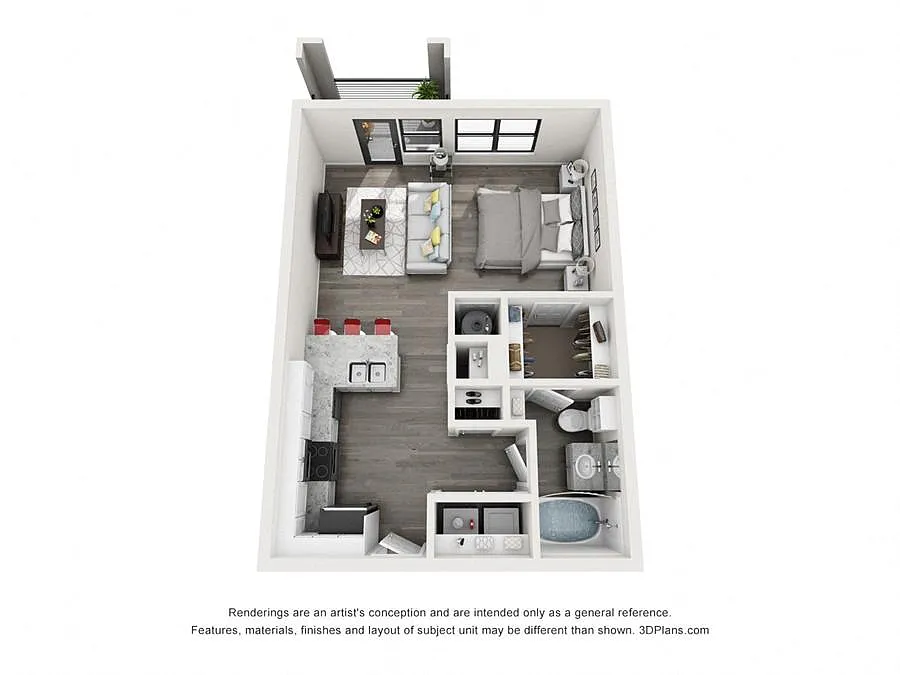 Floor plan The King