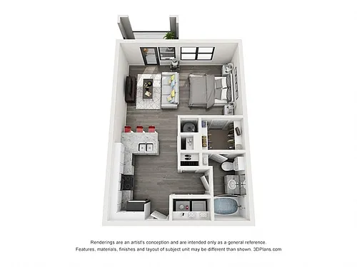 Floor plan The King