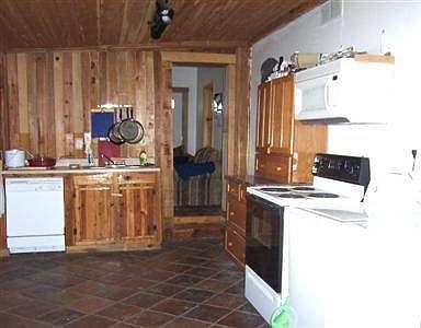 Kitchen looking toward living room