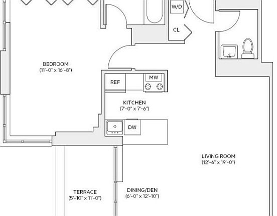 2nd image of 200 W 60th St APT 29B