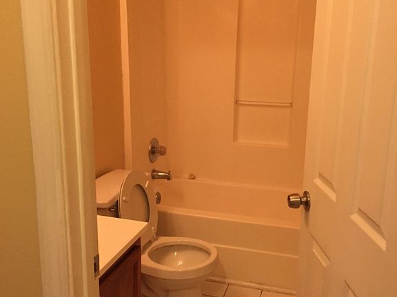 downstairs bath has a new tub and shower unit