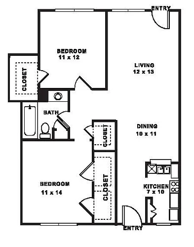 Floor plan B