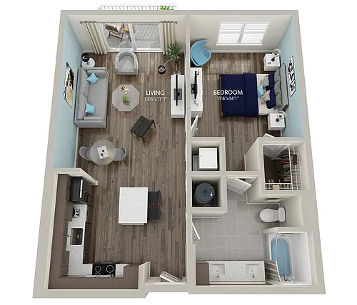 Floor plan Castello