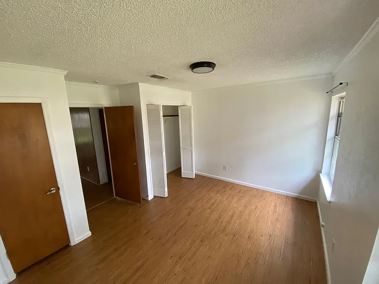 Brand new floors in both spare bedrooms with fresh paint! (Spare bedroom #2). Large closets!