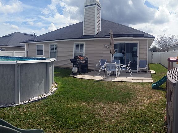 Back yard corner view