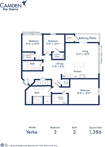 Floor plan Yerka