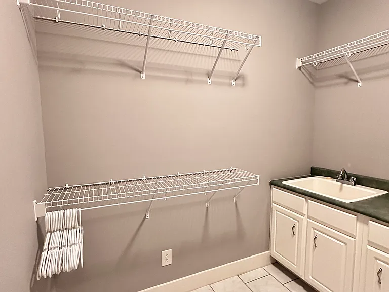 An additional view of the laundry room