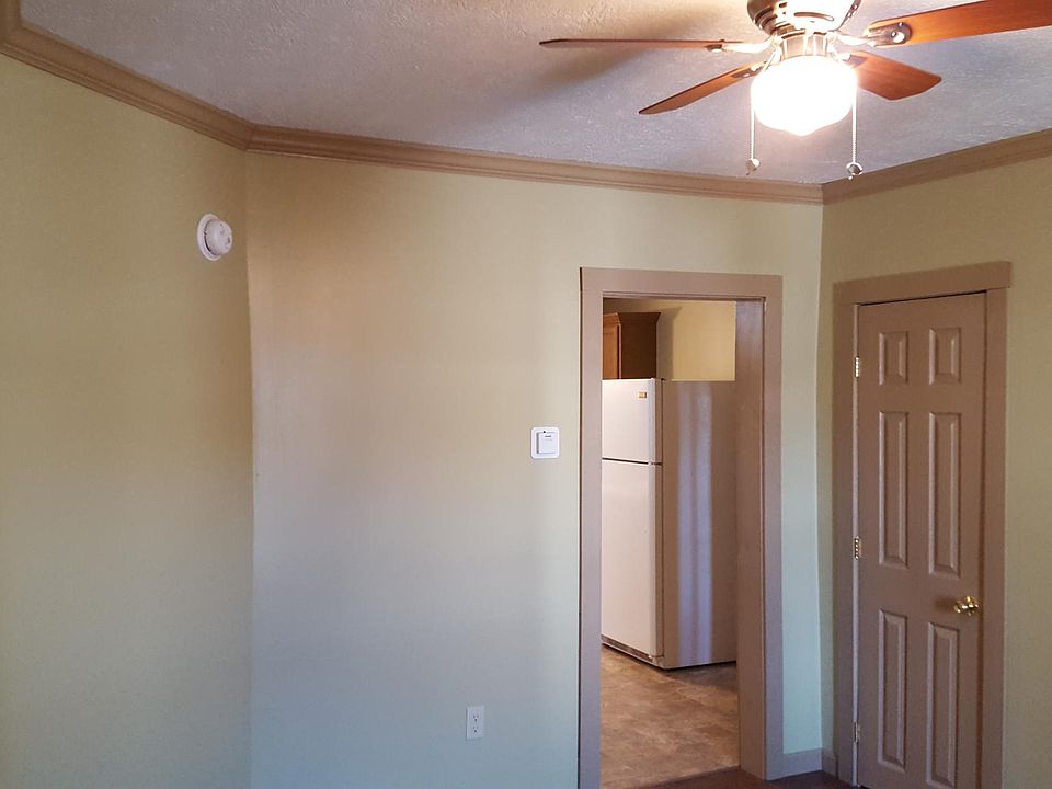 Photo from living room looking into kitchen