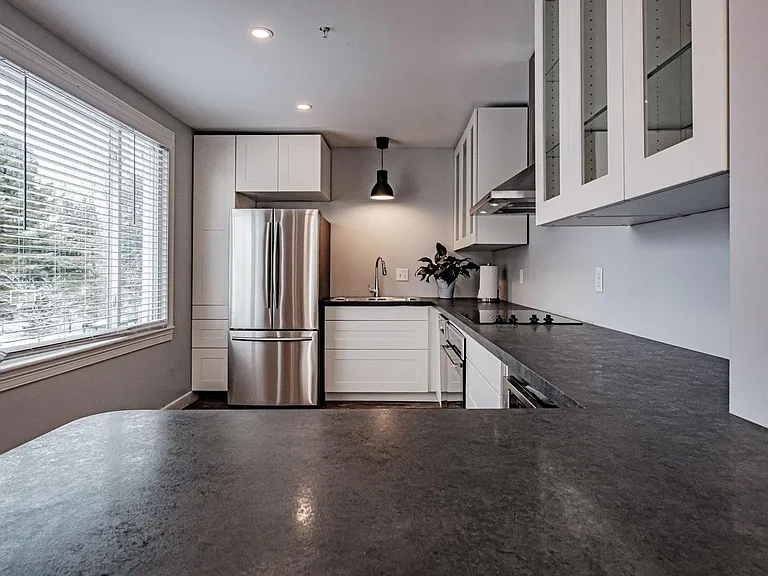 Ample counter space for cooking and entertaining