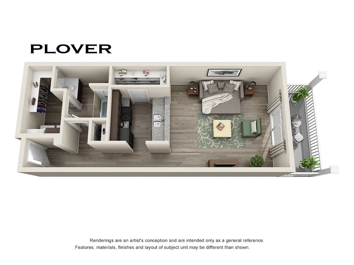 Floor plan Plover