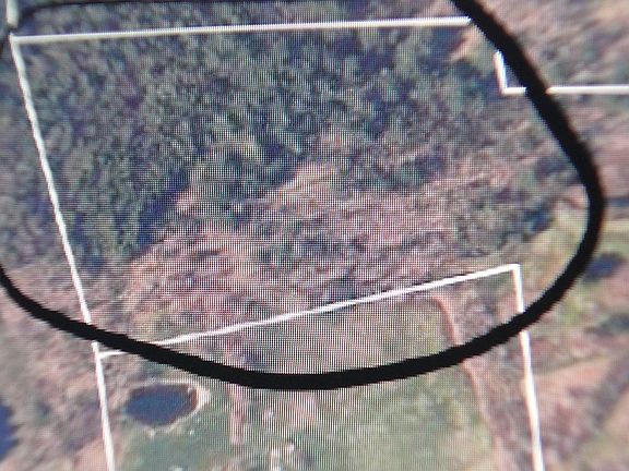 Overhead view - open areas.