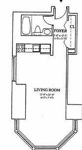 2nd image of 301 W 57th St APT 23G