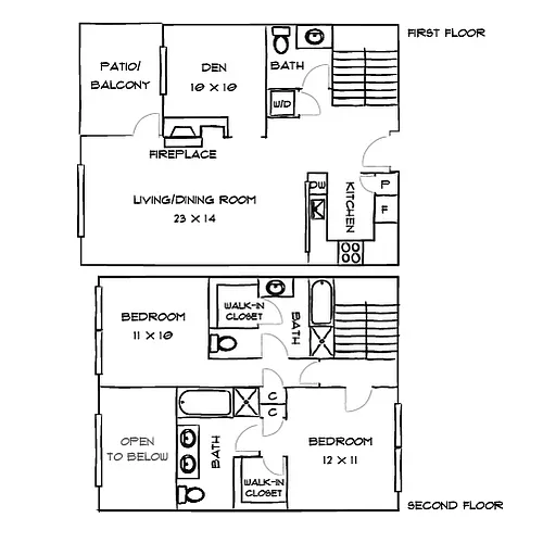 Floor plan Siena Penthouse Premier