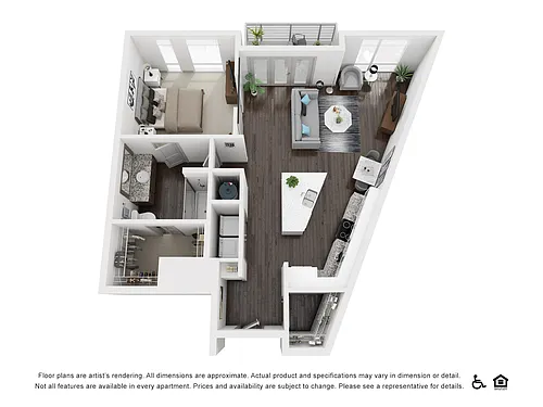 Floor plan A2 - District Lofts