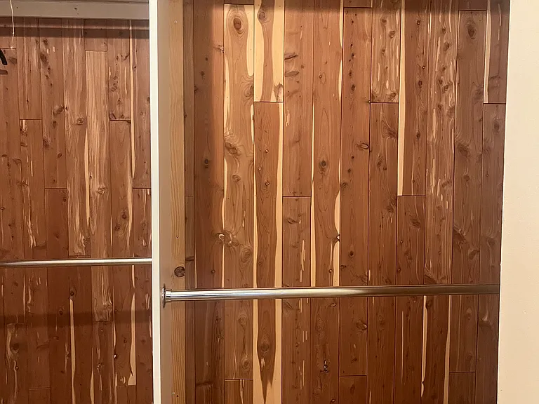 CEDAR LINED CLOSET