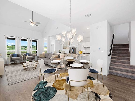 Kitchen Family Room Dining Room