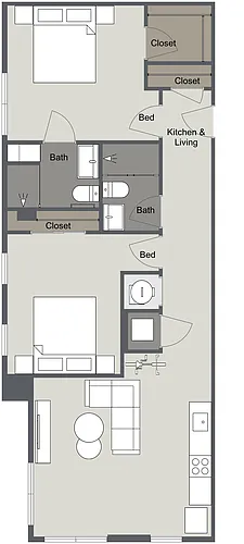 Floor plan B3