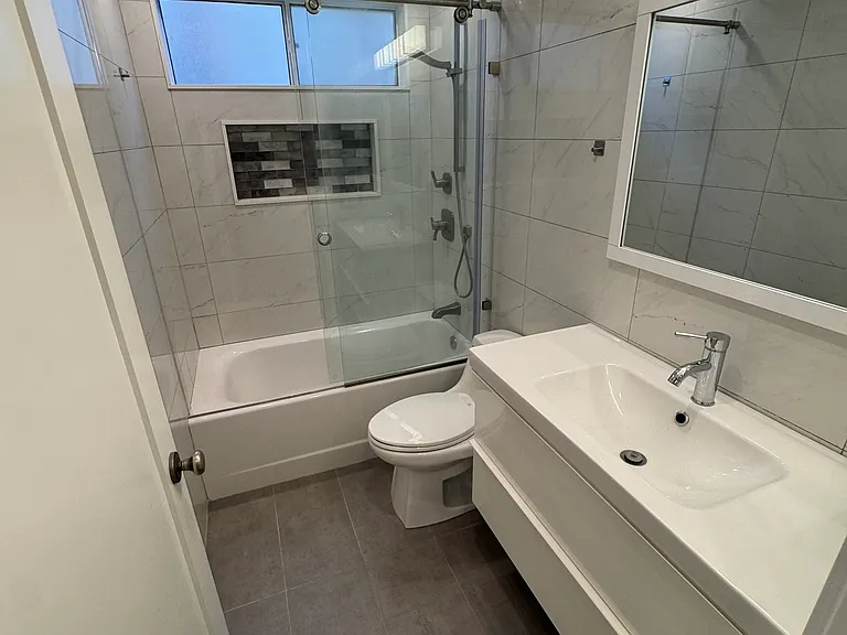 hallway bathroom
