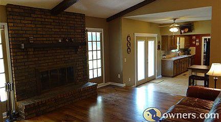 View of 2nd Living Room & Kitchen from entry